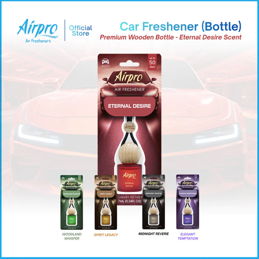 Airpro Veil Series - Premium Hanging Glass Bottles